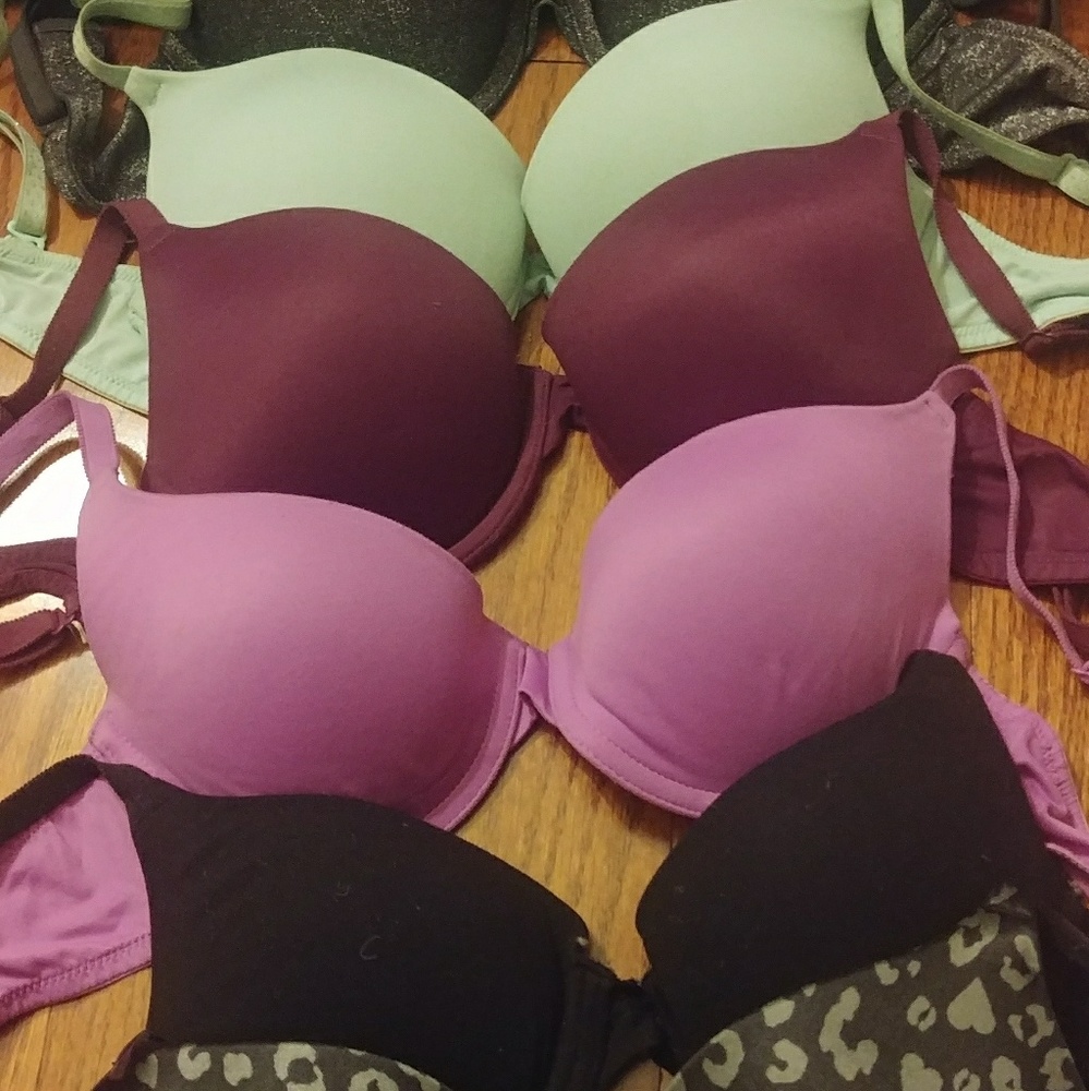 7 Victoria Secret PINK bras 34 B